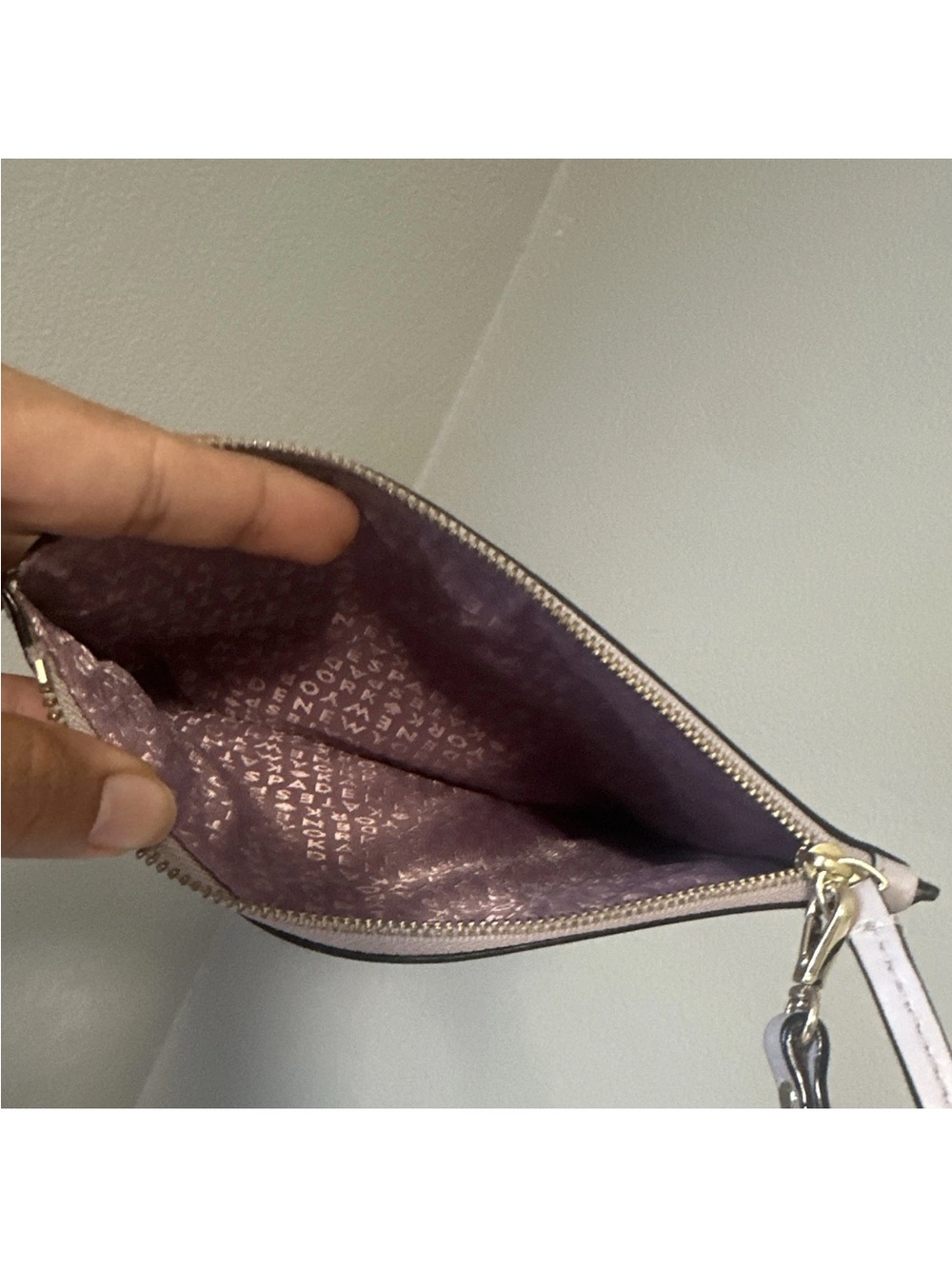 kate spade Light Lavender Tote with Matching Wristlet - Picture 14 of 16